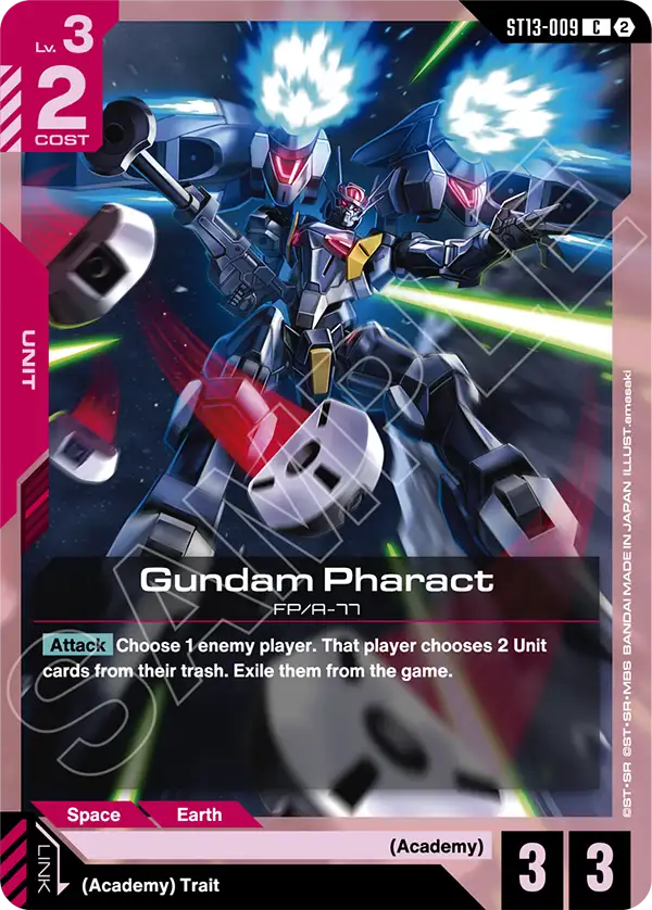 Gundam Pharact ST13-009 [ Inglese ]