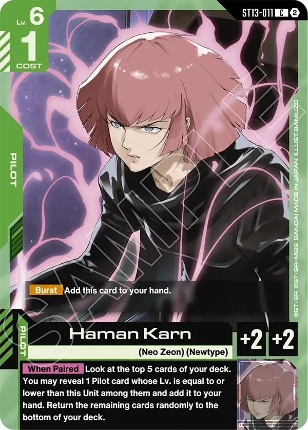 Haman Karn ST13-011 [ Inglese ]