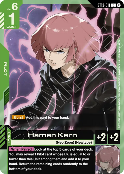 Haman Karn ST13-011 [ Inglese ]