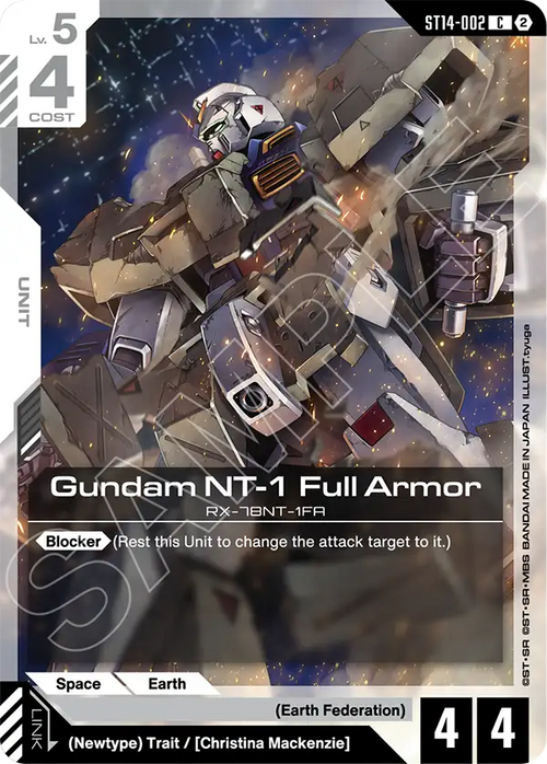 Gundam NT-1 Full Armor NT-1 [ Inglese ]