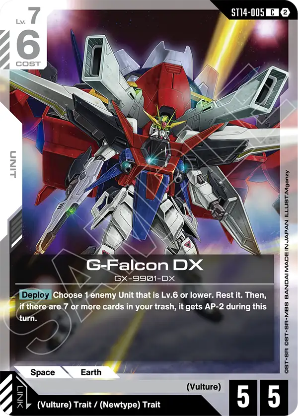 G-Falcon DX ST14-005 [ Inglese ]