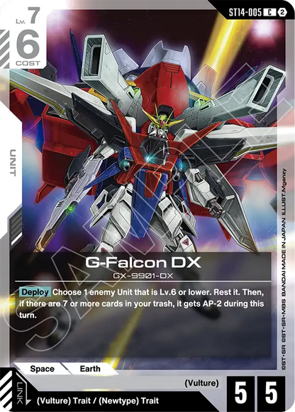 G-Falcon DX ST14-005 [ Inglese ]