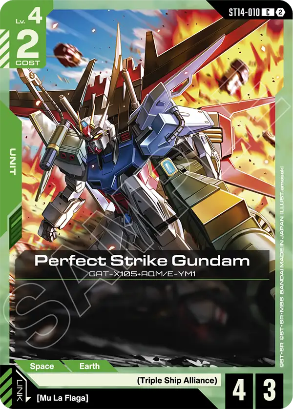 Perfect Strike Gundam ST14-010 [ Inglese ]