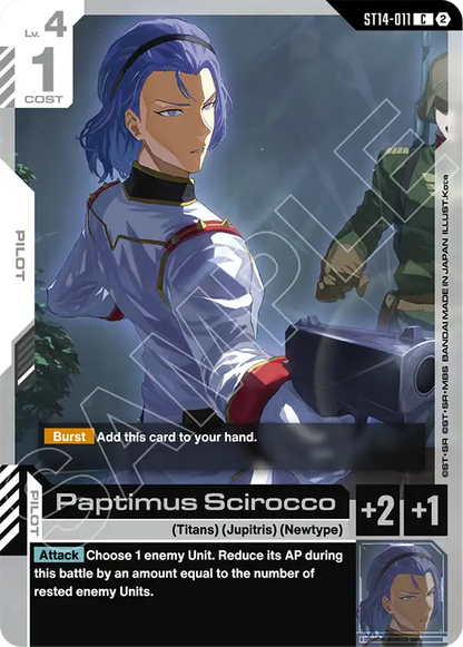 Paptimus Scirocco ST14-011 [ Inglese ]