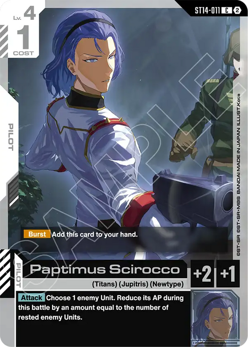 Paptimus Scirocco ST14-011 [ Inglese ]