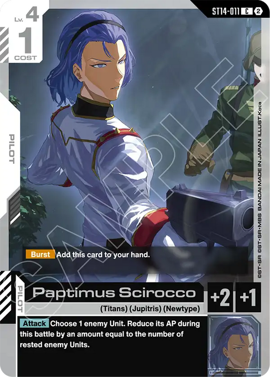 Paptimus Scirocco ST14-011 [ Inglese ]
