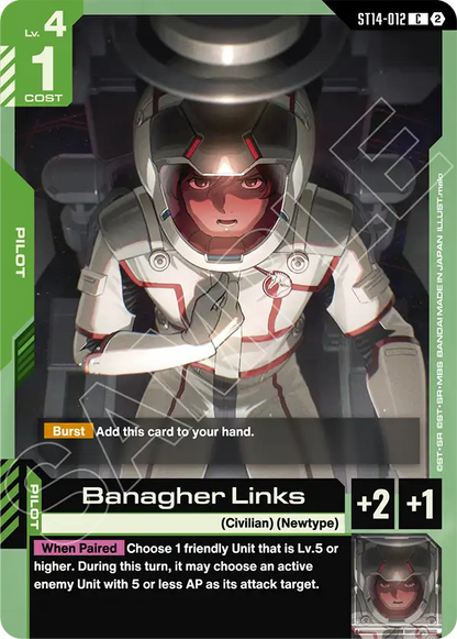Banagher Links ST14-012 [ Inglese ]