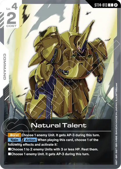 Natural Talent ST14-013 [ Inglese ]
