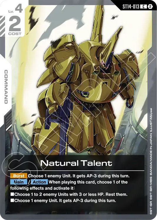 Natural Talent ST14-013 [ Inglese ]