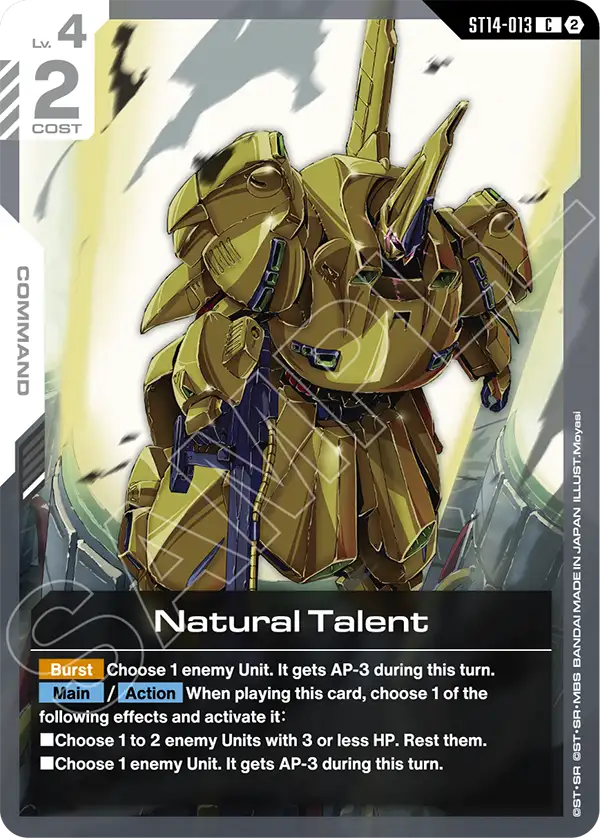 Natural Talent ST14-013 [ Inglese ]