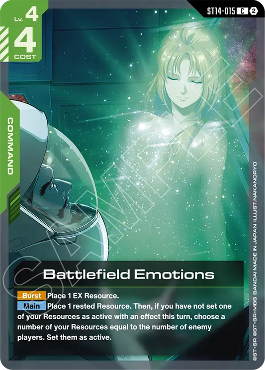 Battlefield Emotions ST14-015 [ Inglese ]