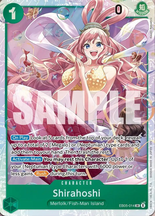 Shirahoshi EB05-014 [ Inglese / Giapponese ]
