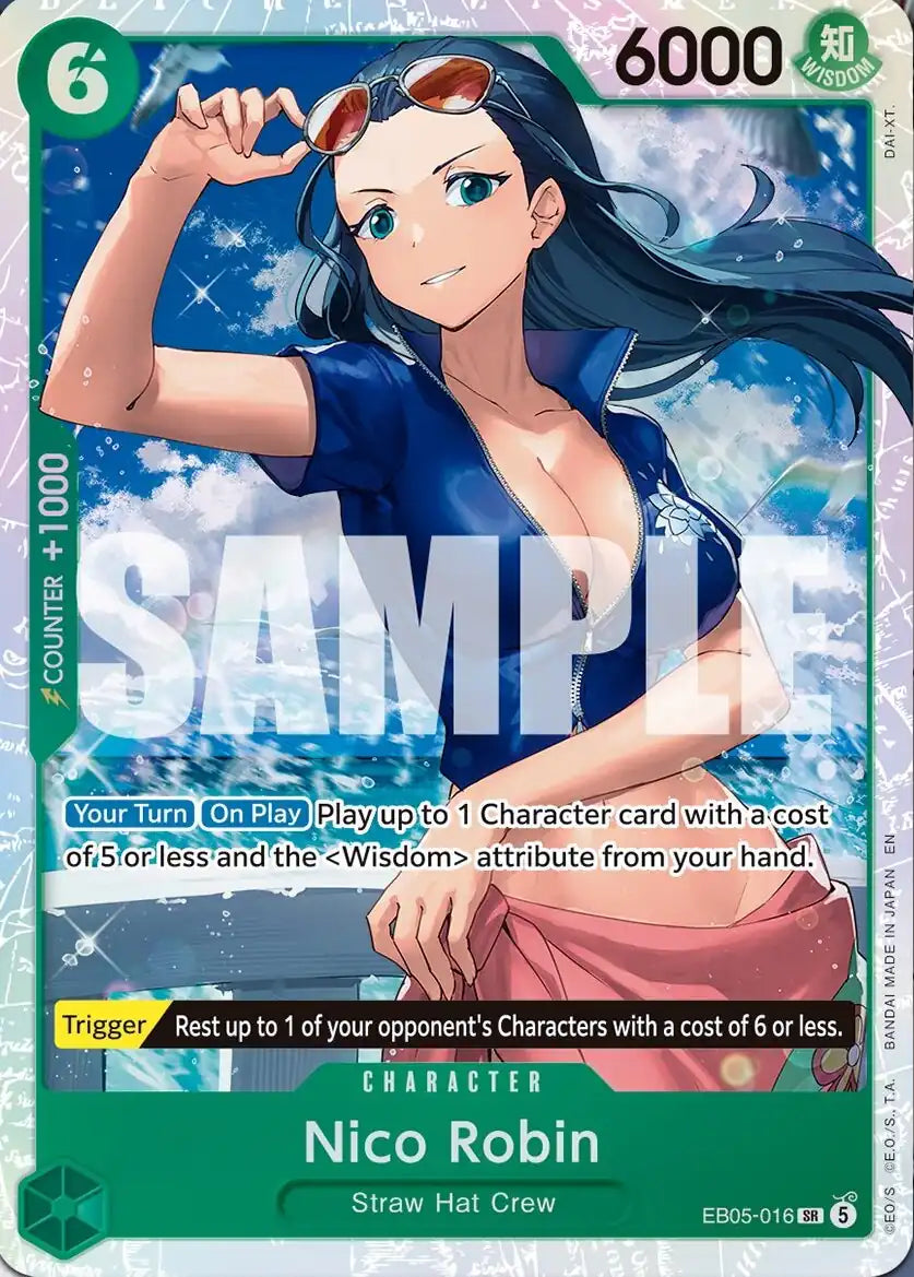 Nico Robin EB05-016 [ Inglese / Giapponese ]