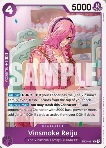 Vinsmoke Reiju EB05-031 [ Inglese / Giapponese ]