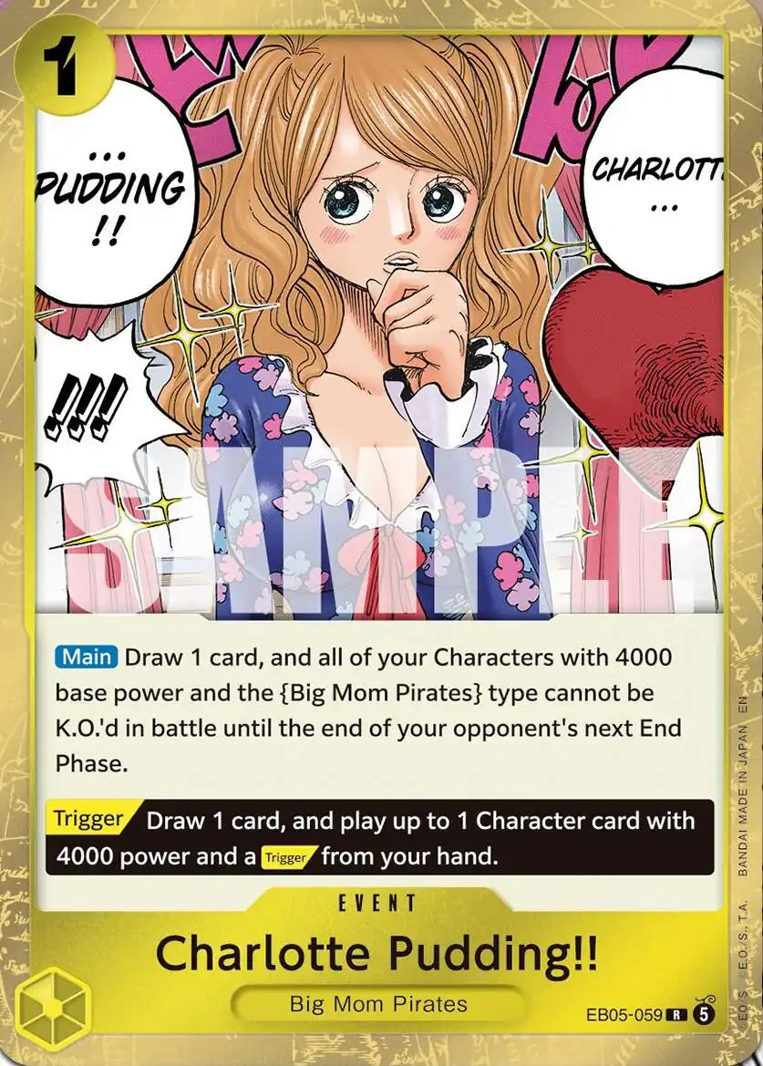 Charlotte Pudding!! EB05-059