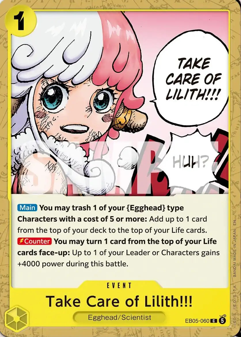 Take Care of Lilith!!! EB05-060 [ Inglese / Giapponese ]