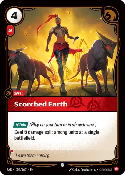 Scorched Earth (Common) [ Inglese / Cinese Semplificato ]