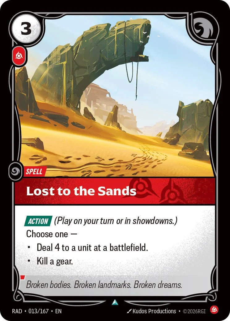Lost to the Sands [ Inglese / Cinese Semplificato ]