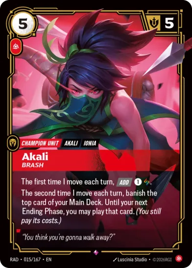 Akali - Brash (TOP 8) [ Inglese / Cinese Semplificato ]