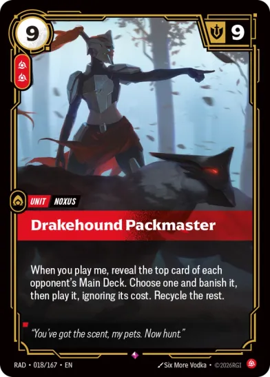 Drakehound Packmaster (RARE)