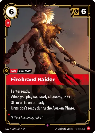 Firebrand Raider (Radiancenexusnightpromo) [ Inglese / Cinese Semplificato ]