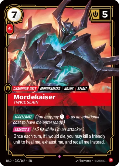 Mordekaiser - Twice Slain (RARE)