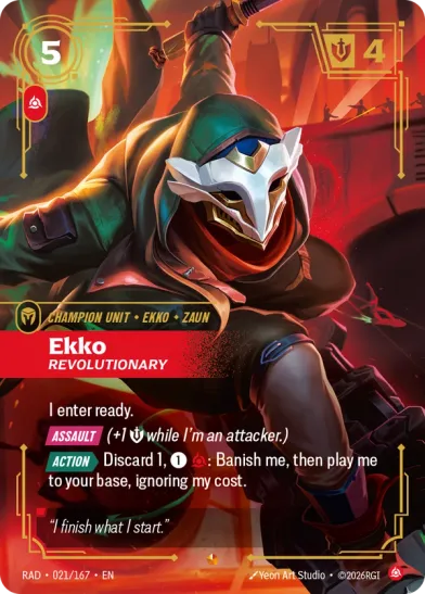 Ekko - Revolutionary (Champion) [ Inglese / Cinese Semplificato ]