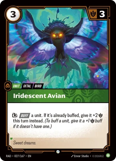 Iridescent Avian (Radiancenexusnightpromo) [ Inglese / Cinese Semplificato ]