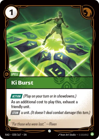 Ki Burst (Common)