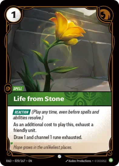 Life from Stone (Radiancenexusnightpromo) [ Inglese / Cinese Semplificato ]