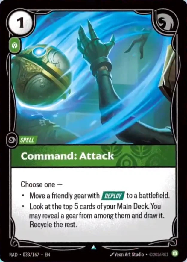 Command : Attack [ Inglese / Cinese Semplificato ]
