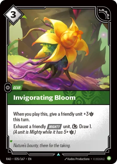 Invigorating Bloom (Uncommon) [ Inglese / Cinese Semplificato ]