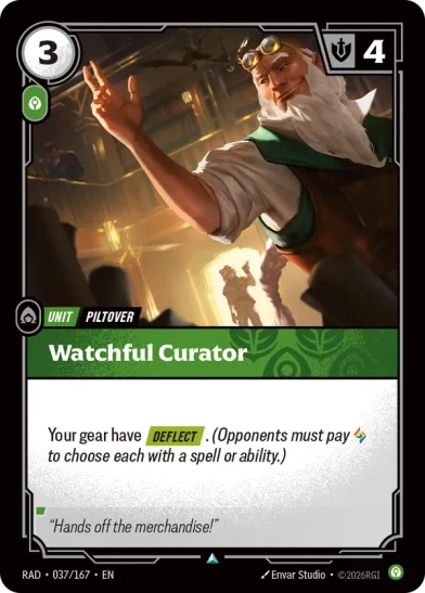 Watchful Curator (Uncommon)