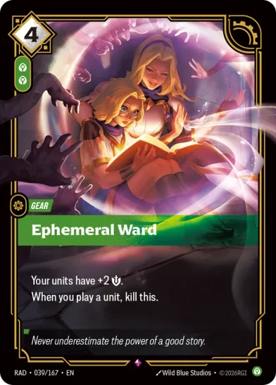 Ephemeral Ward (RARE) [ Inglese / Cinese Semplificato ]