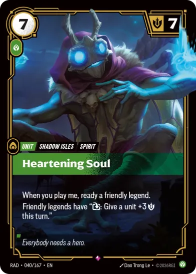 Heartening Soul (RARE) [ Inglese / Cinese Semplificato ]