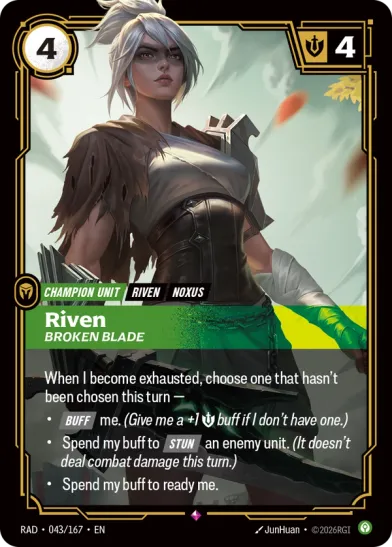 Riven - Broken Blade (RARE)