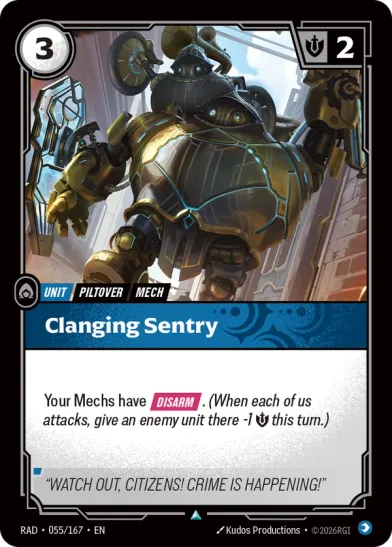 Clanging Sentry (Uncommon)