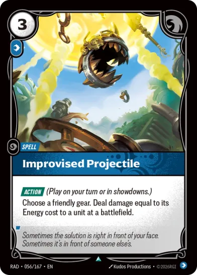 Improvised Projectile (Uncommon)