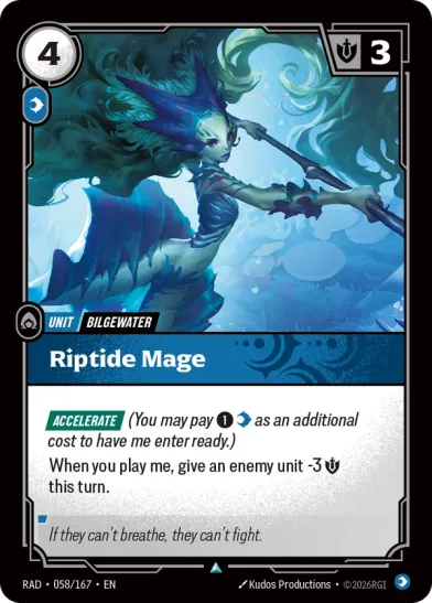 Riptide Mage (Uncommon) [ Inglese / Cinese Semplificato ]