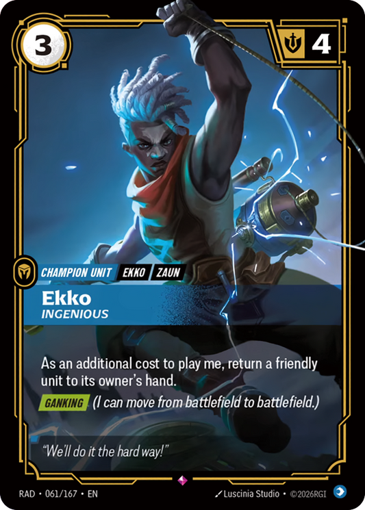 Ekko - Ingenious (RARE) [ Inglese / Cinese Semplificato ]