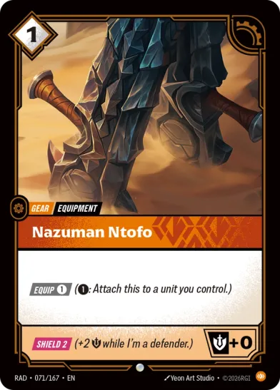 Nazuman Ntofo (Common)