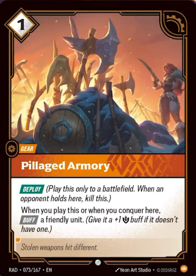 Pillaged Armory [ Inglese / Cinese Semplificato ]