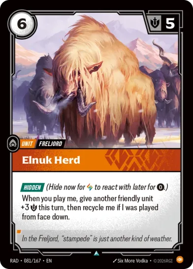 Elnuk Herd (Uncommon)