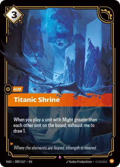 Titanic Shrine (RARE)