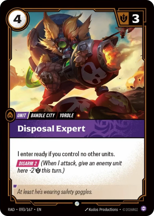 Disposal Expert (Common) [ Inglese / Cinese Semplificato ]