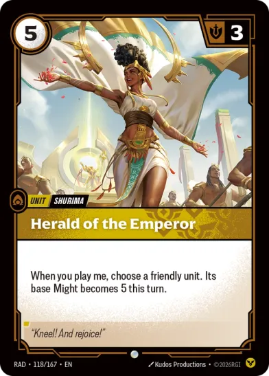 Herald of the Emperor (Common) [ Inglese / Cinese Semplificato ]