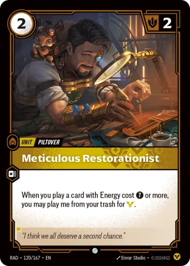 Meticulous Restorationist (Common) [ Inglese / Cinese Semplificato ]