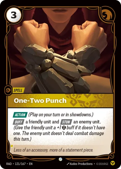 One-Two Punch (Common) [ Inglese / Cinese Semplificato ]