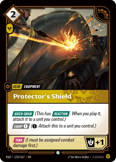 Protector's Shield (Common) [ Inglese / Cinese Semplificato ]