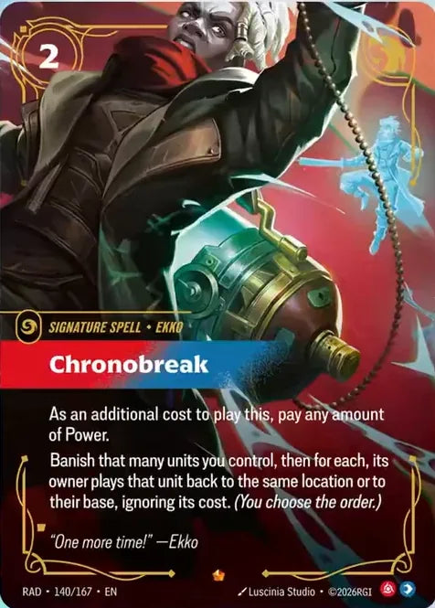 Chronobreak (EPIC) [ Inglese / Cinese Semplificato ]